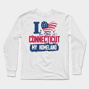 Connecticut my homeland Long Sleeve T-Shirt